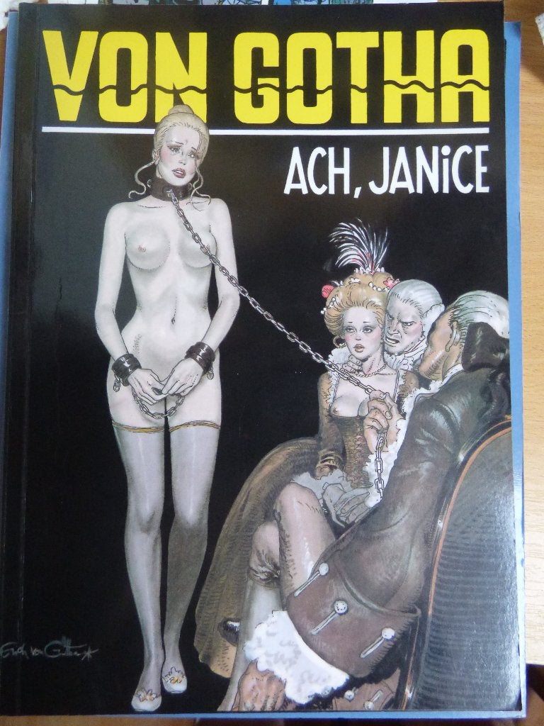 ach,janice ,     von gotha ,    erotische strip, Boeken, Ophalen of Verzenden