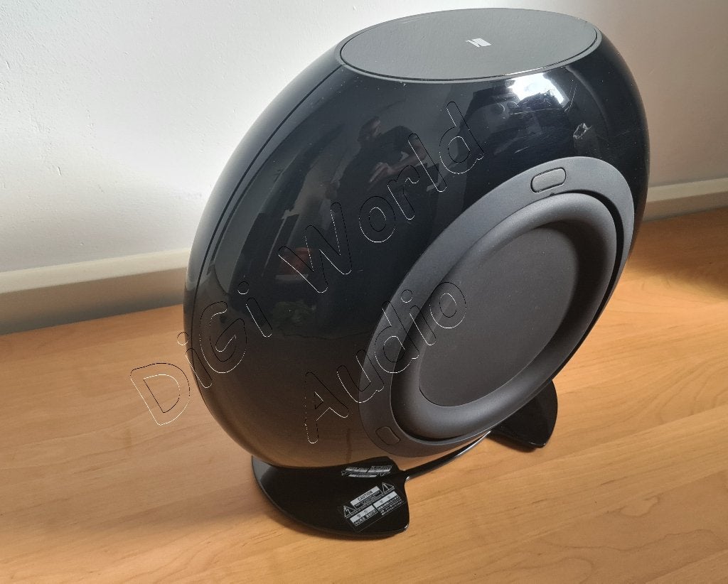KEF HTB2SE subwoofer zwart, 150 watt of meer, Subwoofer, Ophalen of Verzenden, Zo goed als nieuw