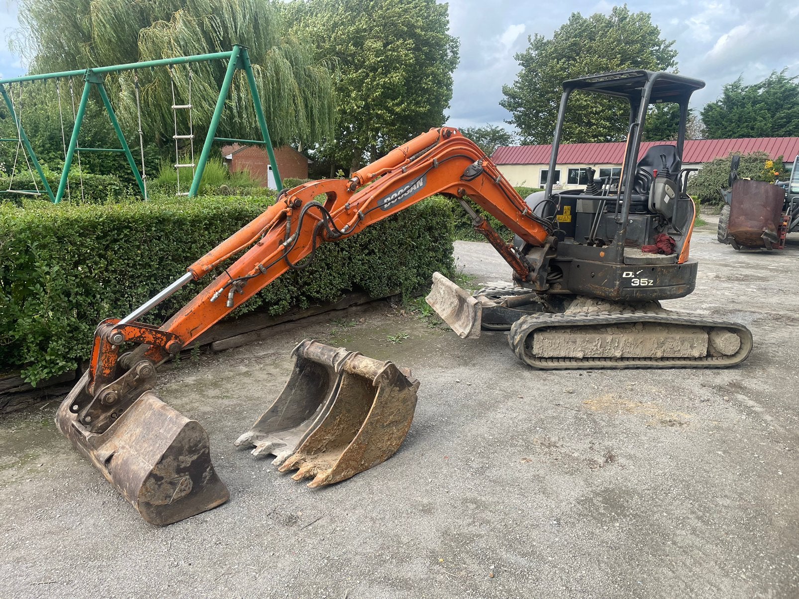Minipelle doosan 35z, Articles professionnels, Enlèvement