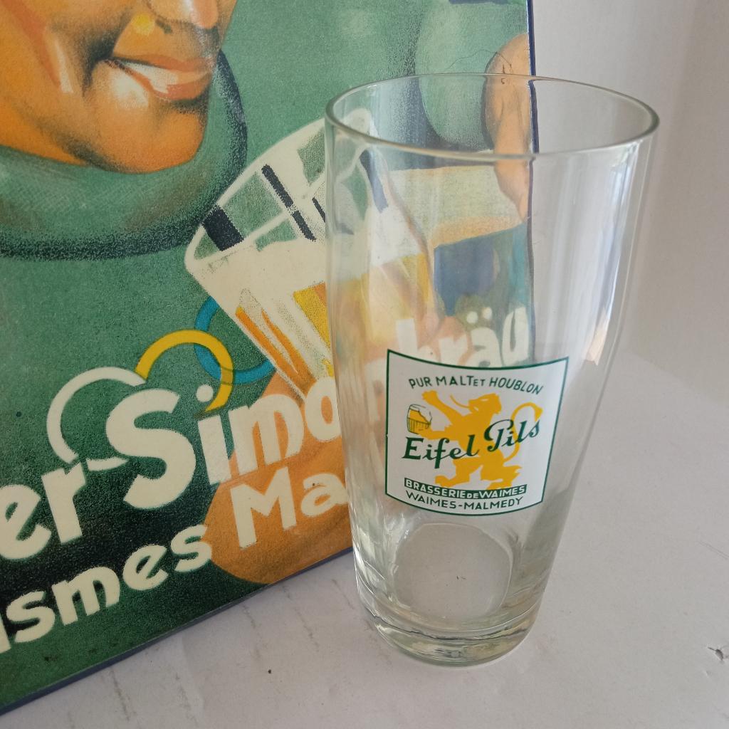 verres EIFEL PILS, Enlèvement ou Envoi, Utilisé, Verre ou Verres, Autres marques