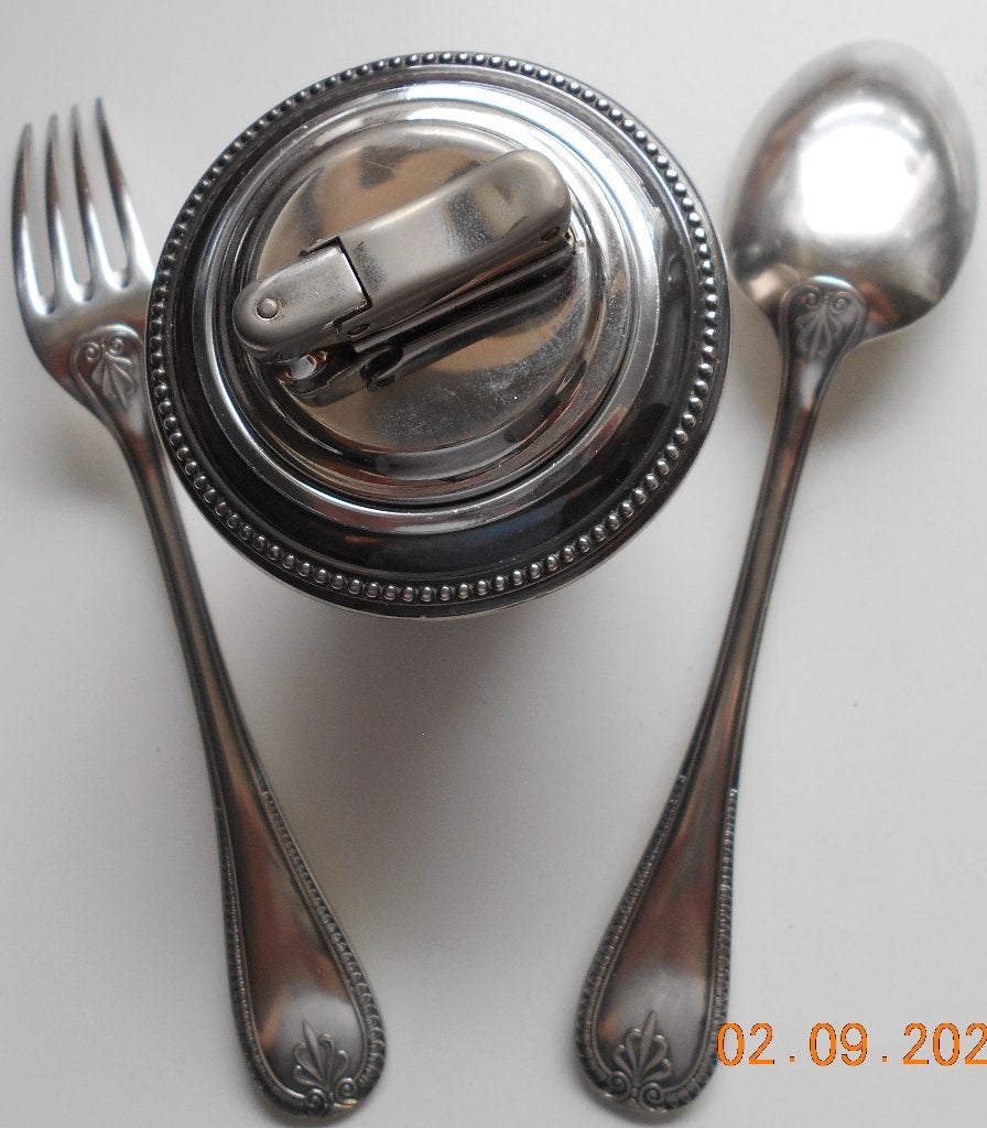 Couverts CHRISTOFLE et briquet Colibri ., Enlèvement ou Envoi
