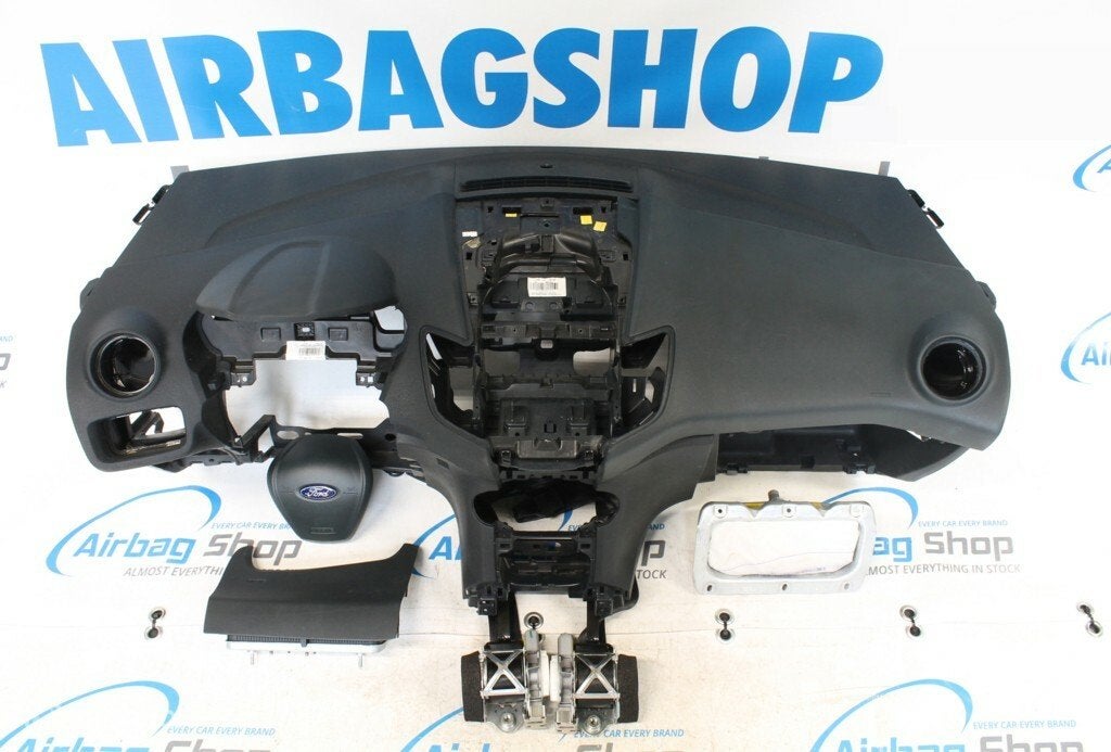 Airbag kit Tableau de bord gris Ford Fiesta MK7, Gebruikt, Ophalen of Verzenden