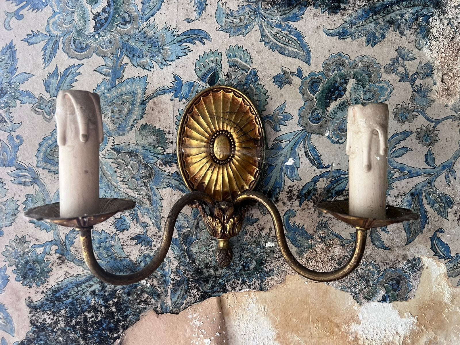 2 art deco wandlampen, Huis en Inrichting, Ophalen of Verzenden, Zo goed als nieuw