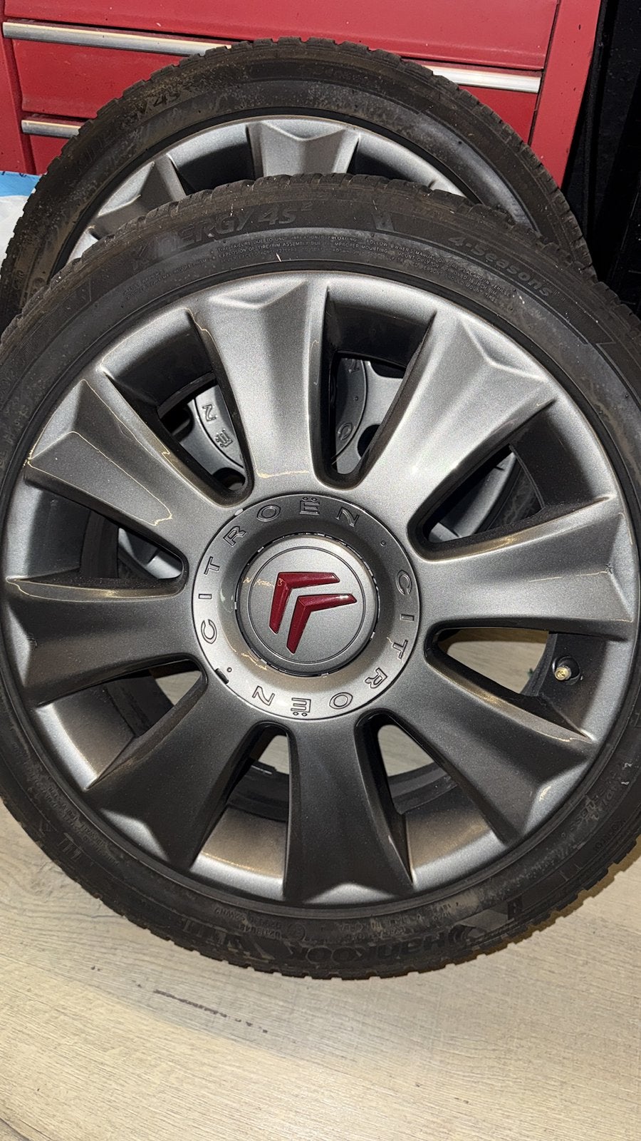 Jantes Citroen C2 VTS, Autos : Divers, Enjoliveurs, Enlèvement, Comme neuf