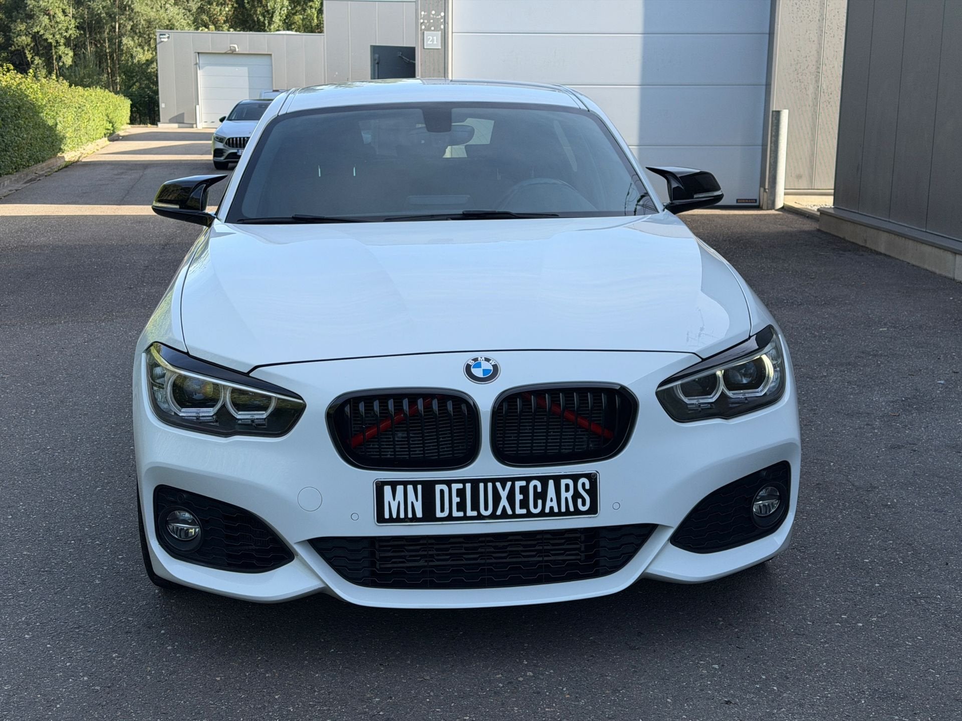 Bmw 118I M sport-pakket, Auto's, Automaat, Gebruikt, Euro 6, Wit