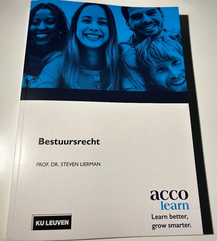 Bestuursrecht - Steven Lierman, Boeken, Studieboeken en Cursussen, Ophalen of Verzenden, Nieuw