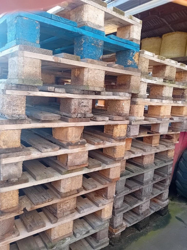 euro paletten, Bricolage & Construction, Enlèvement, Utilisé, Autres essences de bois, Palette