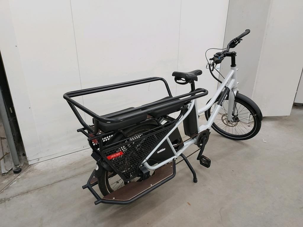 Bakfiets electrisch Douze LT2 B 672Wh, Fietsen en Brommers, Fietsen | Bakfietsen, Gebruikt, Elektrisch, 2 kinderen, Schijfrem