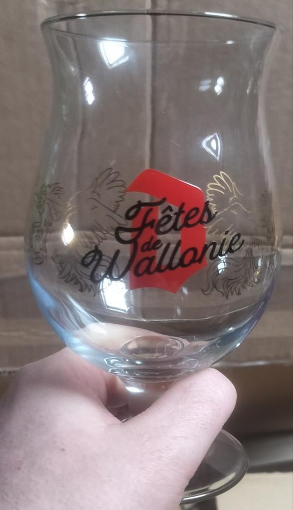 DUVEL glas Fêtes de Wallonie, Enlèvement ou Envoi, Neuf, Verre ou Verres, Duvel