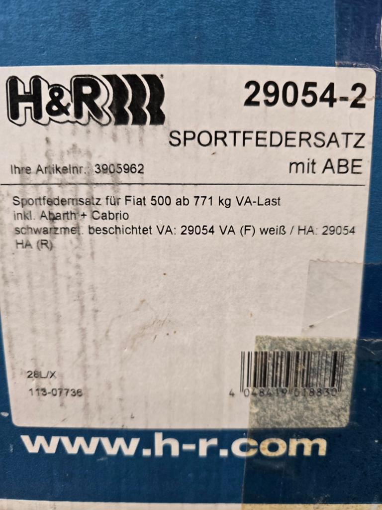 Kit ressort pour sports de plage Fiat 500, Enlèvement ou Envoi, Utilisé, Fiat