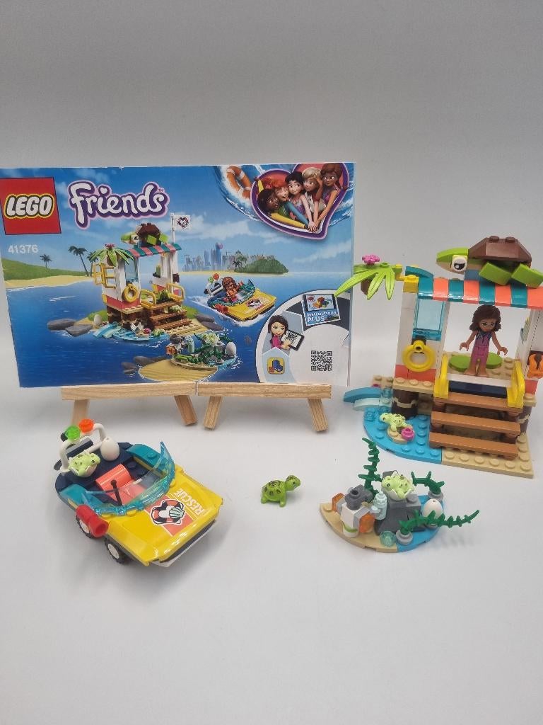Lego Friends 41376 Turtles Rescue Mission, Ophalen, Zo goed als nieuw, Complete set, Lego