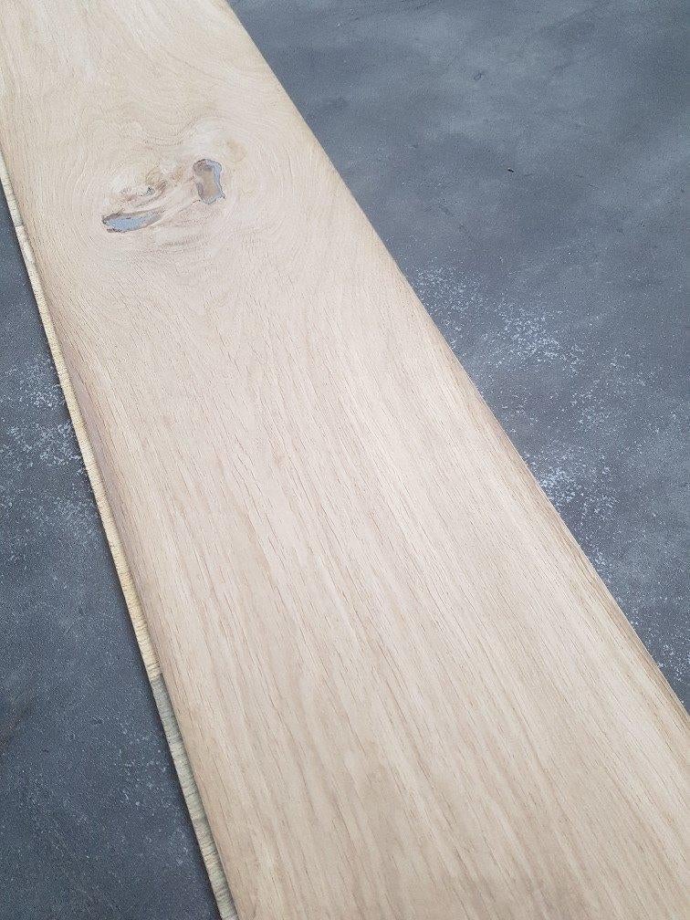 RESTE ; 108,36 M2 DE CHÊNE RUSTIQUE DE 20 CM DE LARGE, Jardin & Terrasse, Terrasses, Enlèvement, Bois