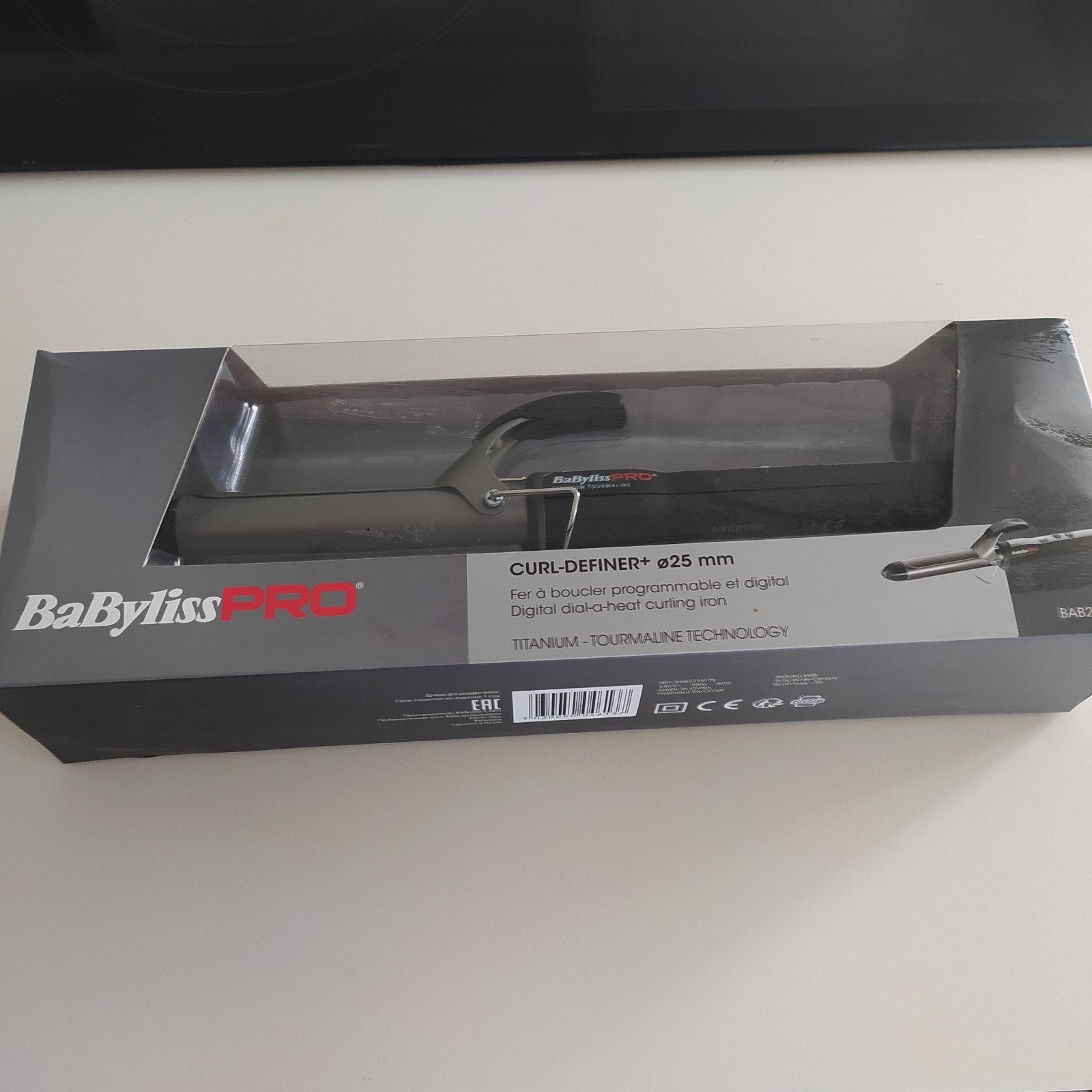 Krultang BaByliss BAB2273TTE (nog niet open gedaan), Ophalen
