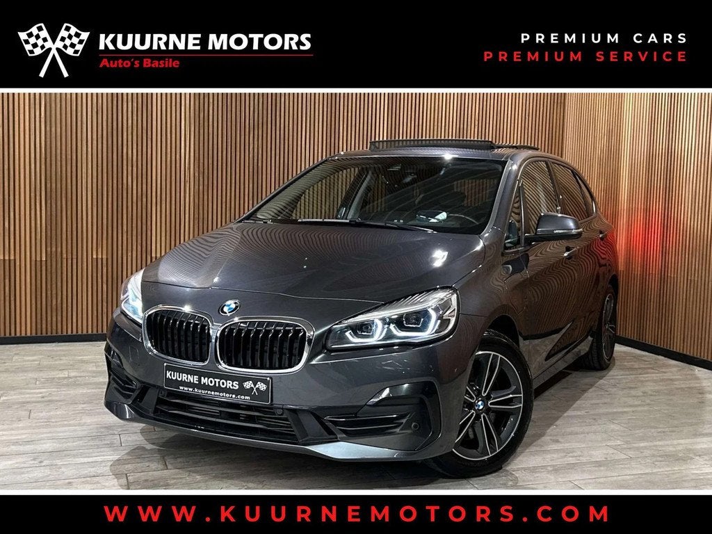 BMW 2 Serie 225 xe SportLine Alu17"/Pano/Cam/Leder/Led/Hud/K, Autos, BMW, Euro 6, Entreprise, Noir, 5 portes