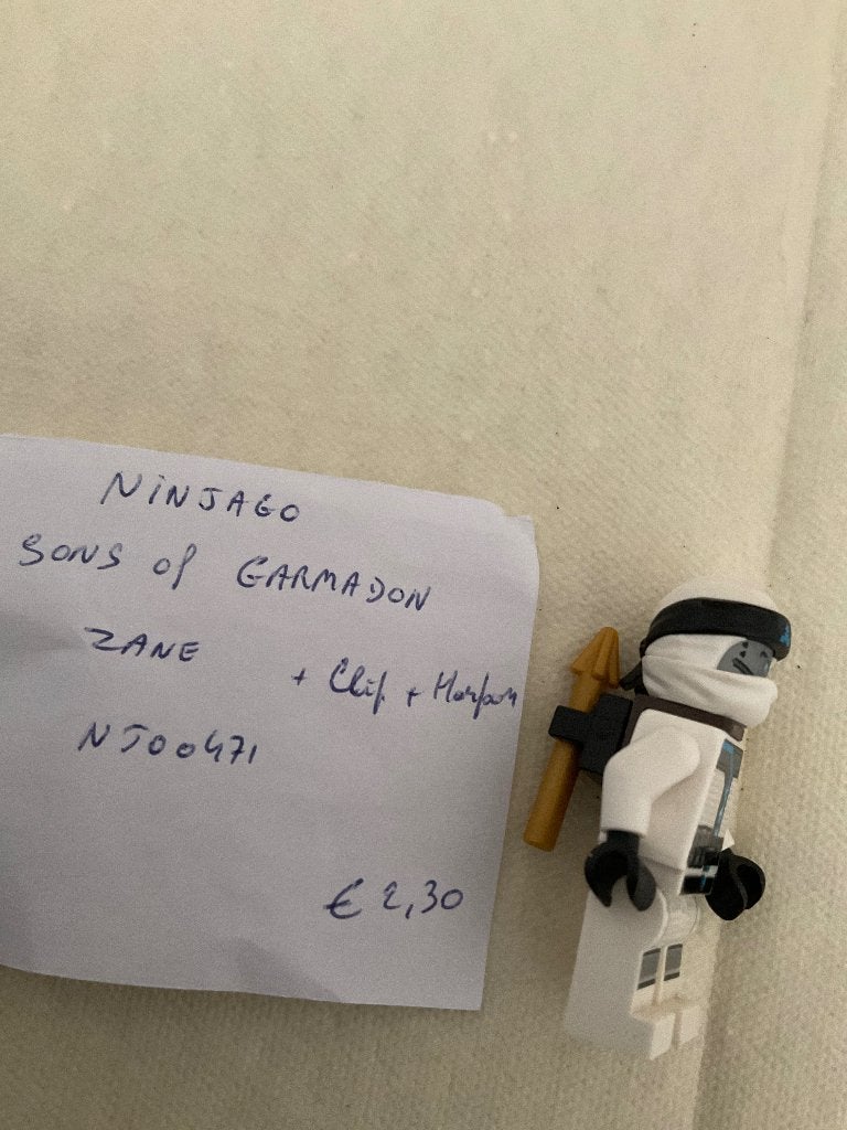 Lego Ninjago NJO0471 Zane, Enlèvement ou Envoi, Lego, Comme neuf, Minifigurine