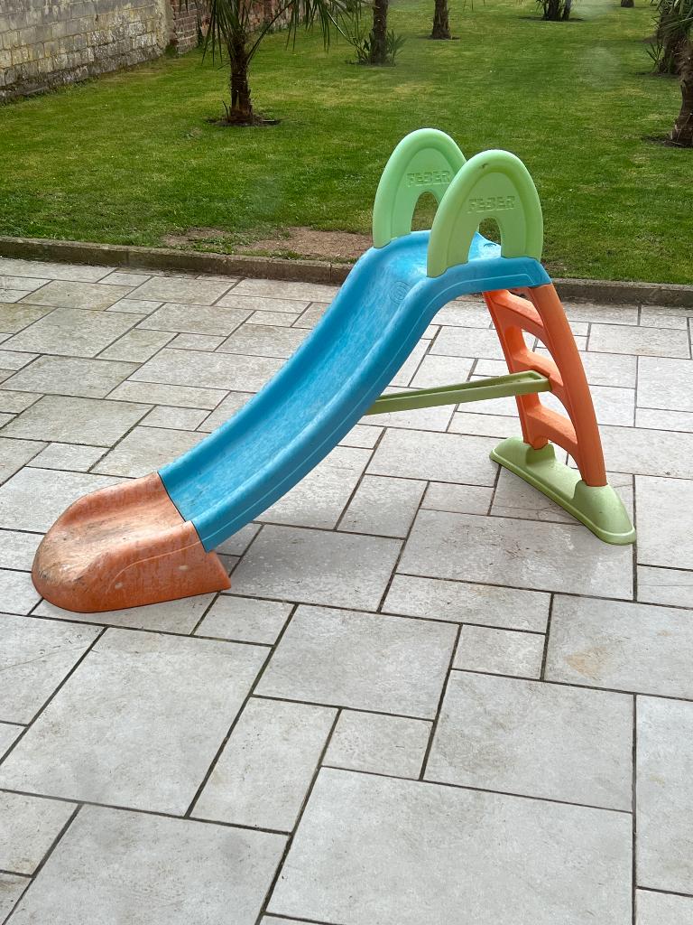 Toboggan de marque Feber, Enlèvement, Utilisé, Toboggan