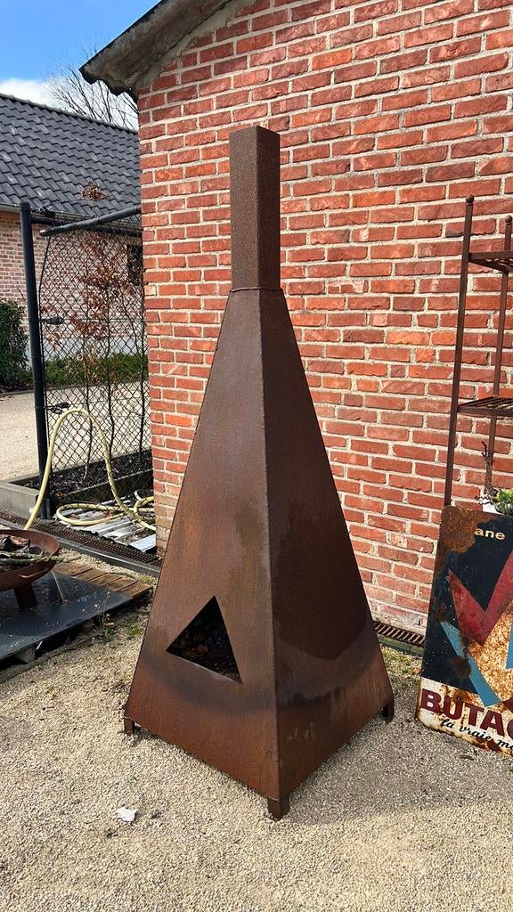 Tuinhaard vuurkorf, Tuin en Terras, Ophalen, Zo goed als nieuw
