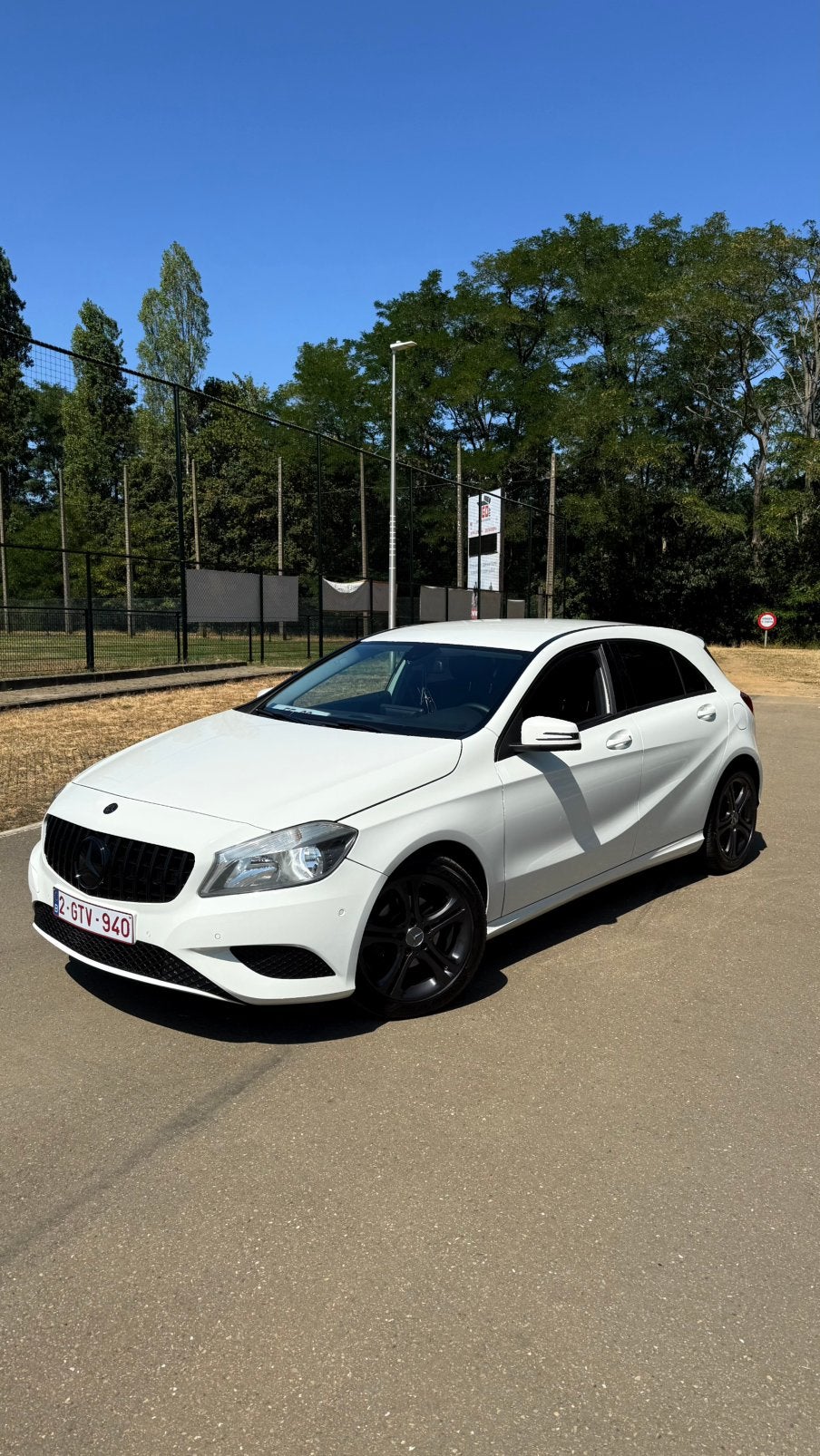 Mercedes Benz A180, Auto's, Stof, 4 cilinders, Wit, 1200 kg