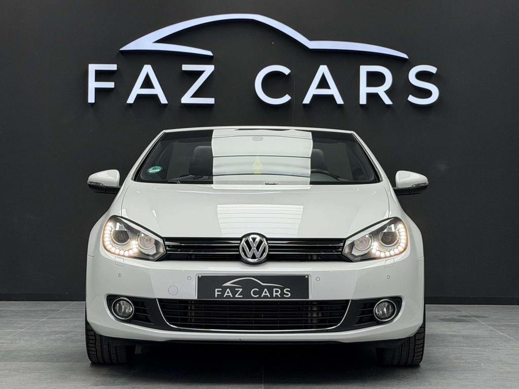 Volkswagen Golf Cabriolet 1.2 TSI * JANTES + XÉNON + CUIR +, Auto's, Voorwielaandrijving, 105 pk, Zwart, 4 cilinders