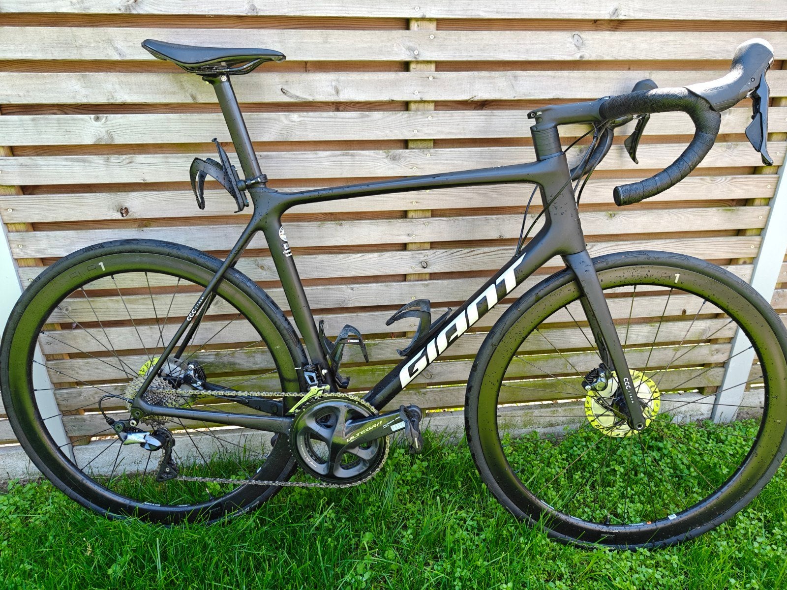 Giant TCR advanced pro - L - powermeter, 57 à 61 cm, Giant, Enlèvement, Utilisé
