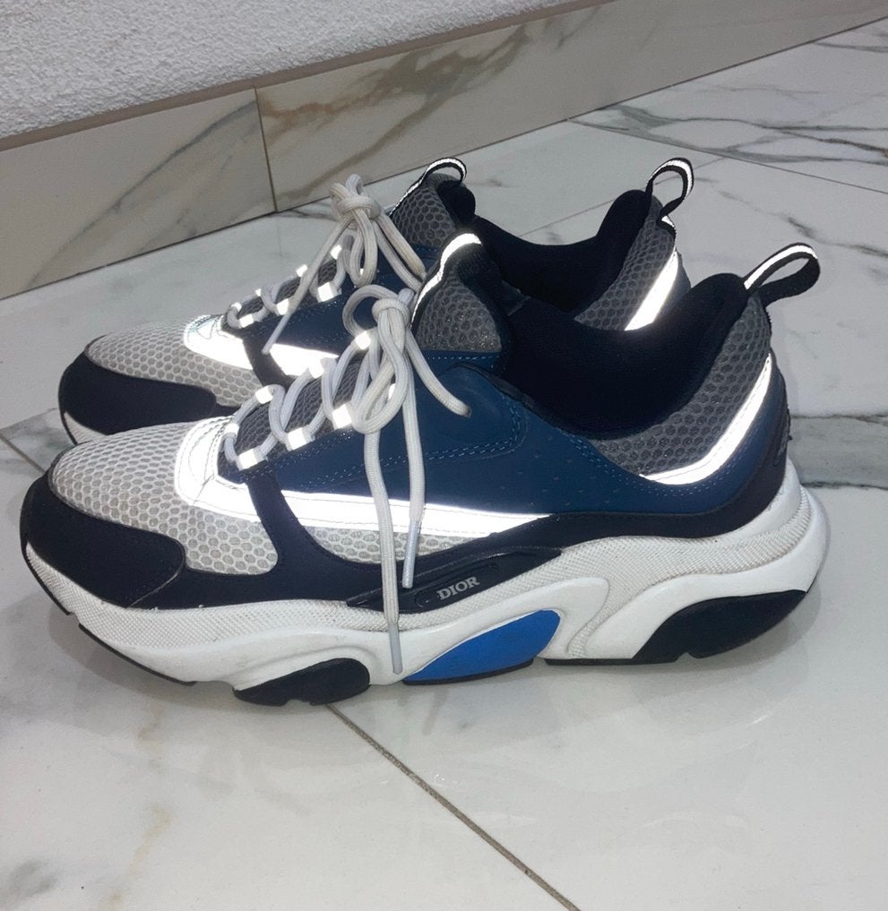 Schoenen, Kleding | Heren, Blauw, Ophalen of Verzenden, Zo goed als nieuw, Sneakers