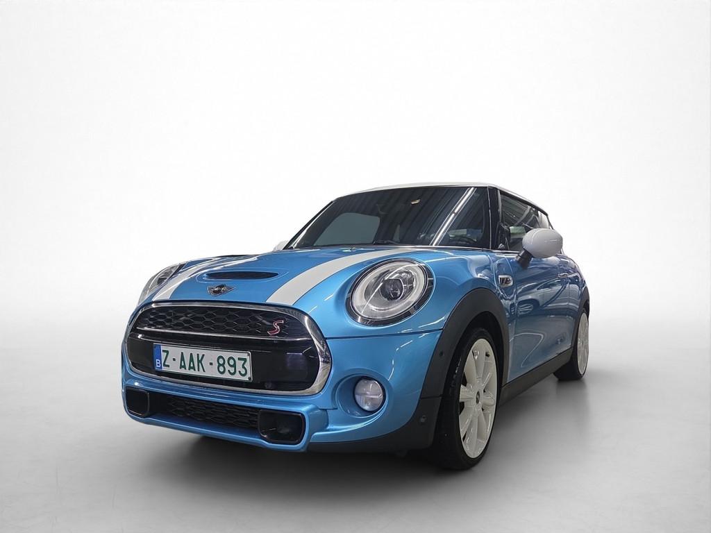 MINI Cooper S (bj 2017, automaat), Auto's, 4 zetels, Gebruikt, 4 cilinders, Blauw