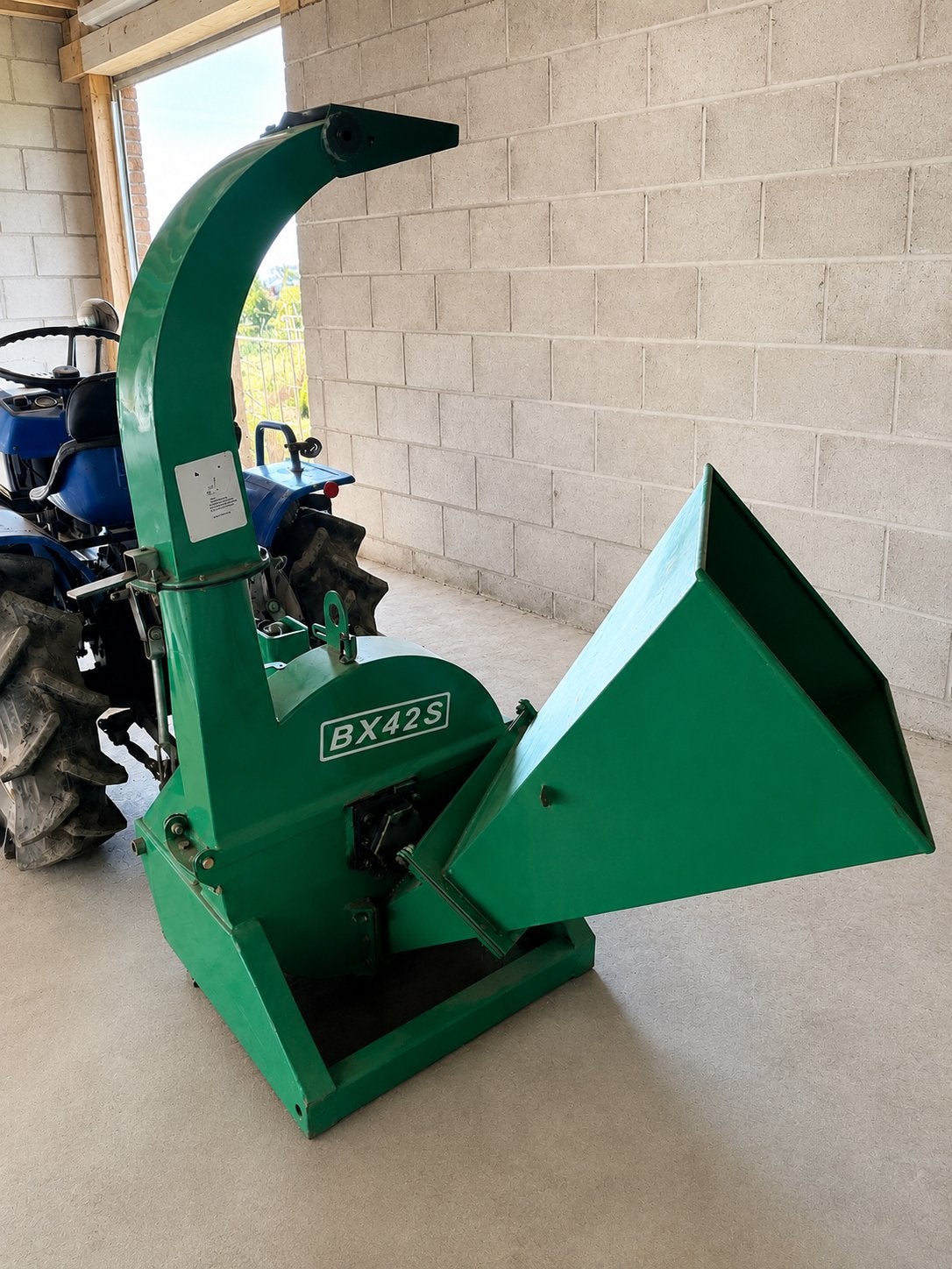 Hakselaar voor achter minitractor, Tuin en Terras, Ophalen, Gebruikt