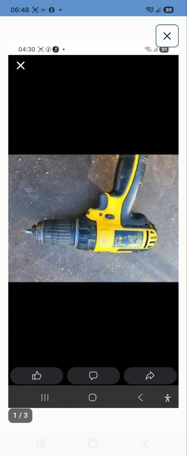 Dewalt zonder oplader, Ophalen of Verzenden
