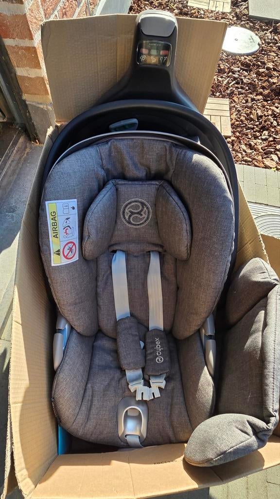 Cybex Cloud Z i-site 360 autostoel, 0 t/m 18 kg, Zo goed als nieuw, Isofix, Verstelbare rugleuning