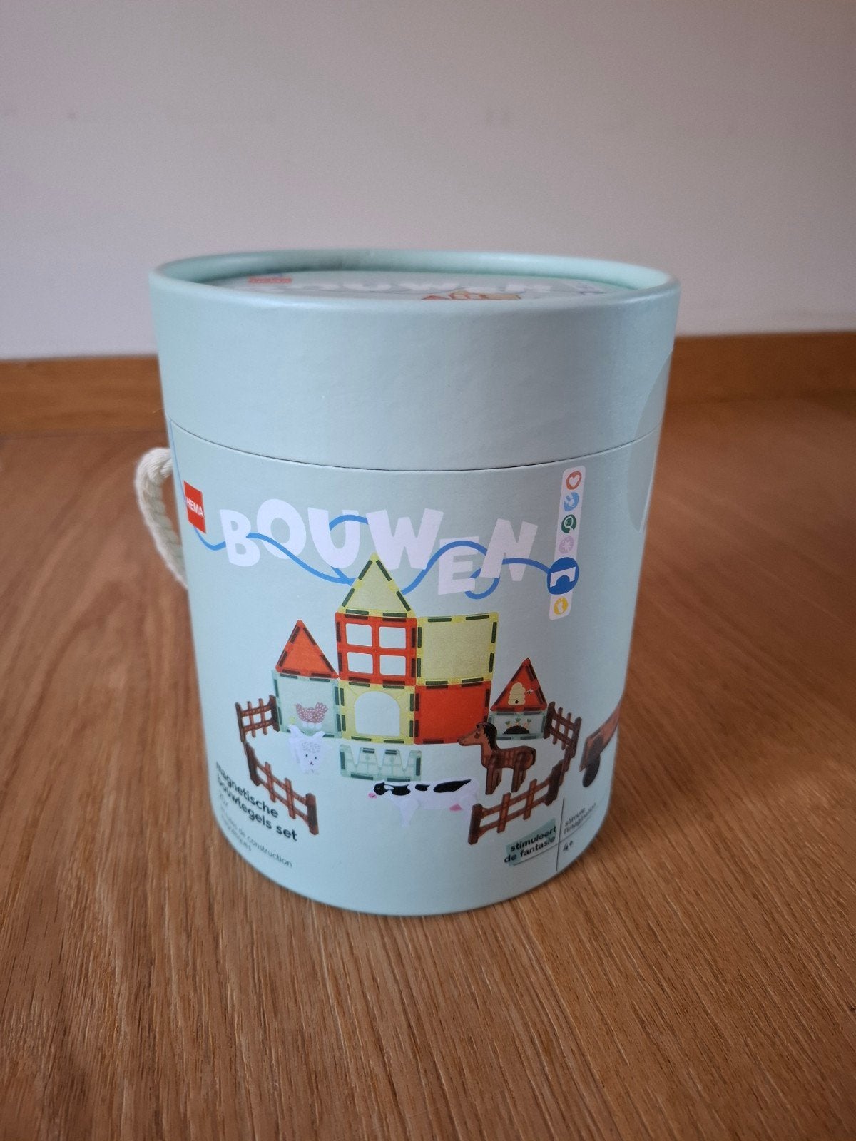 Magnetische bouwtegels boerderij van Hema, Ophalen