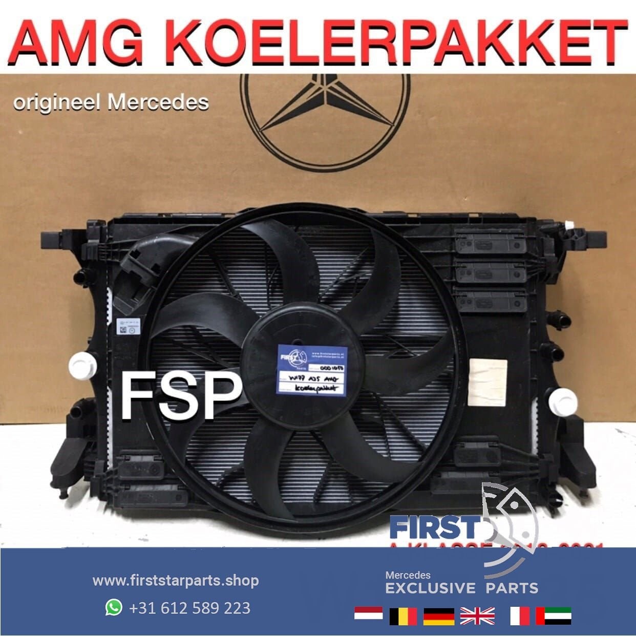 W177 A35 C118 CLA35 H247 GLA35 AMG KOELERPAKKET ORIGINEEL 35, Utilisé, -, -, Enlèvement ou Envoi