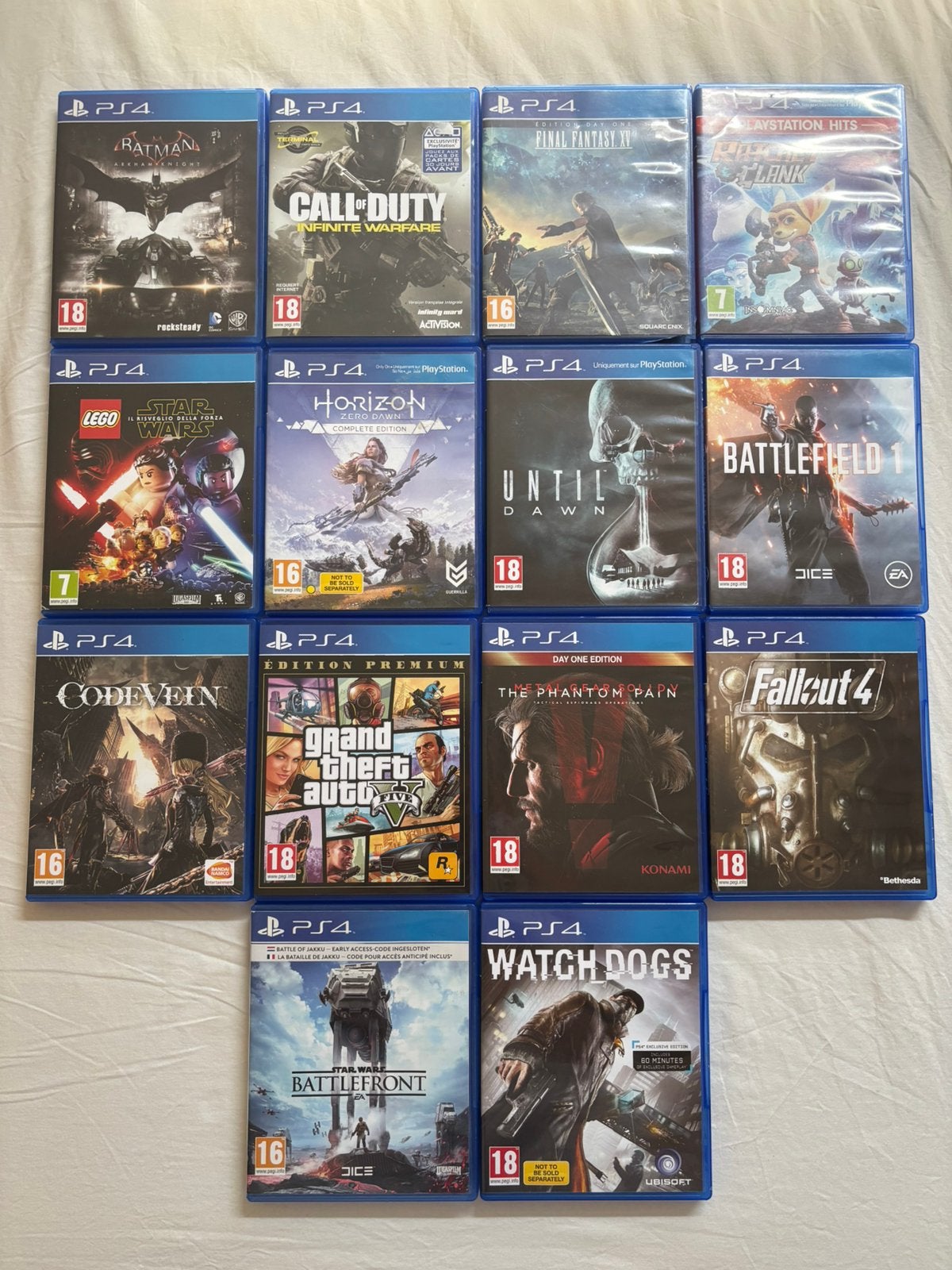 Jeux PS4 (10€ le jeu), Games en Spelcomputers, Games | Sony PlayStation 4, Zo goed als nieuw, Ophalen of Verzenden