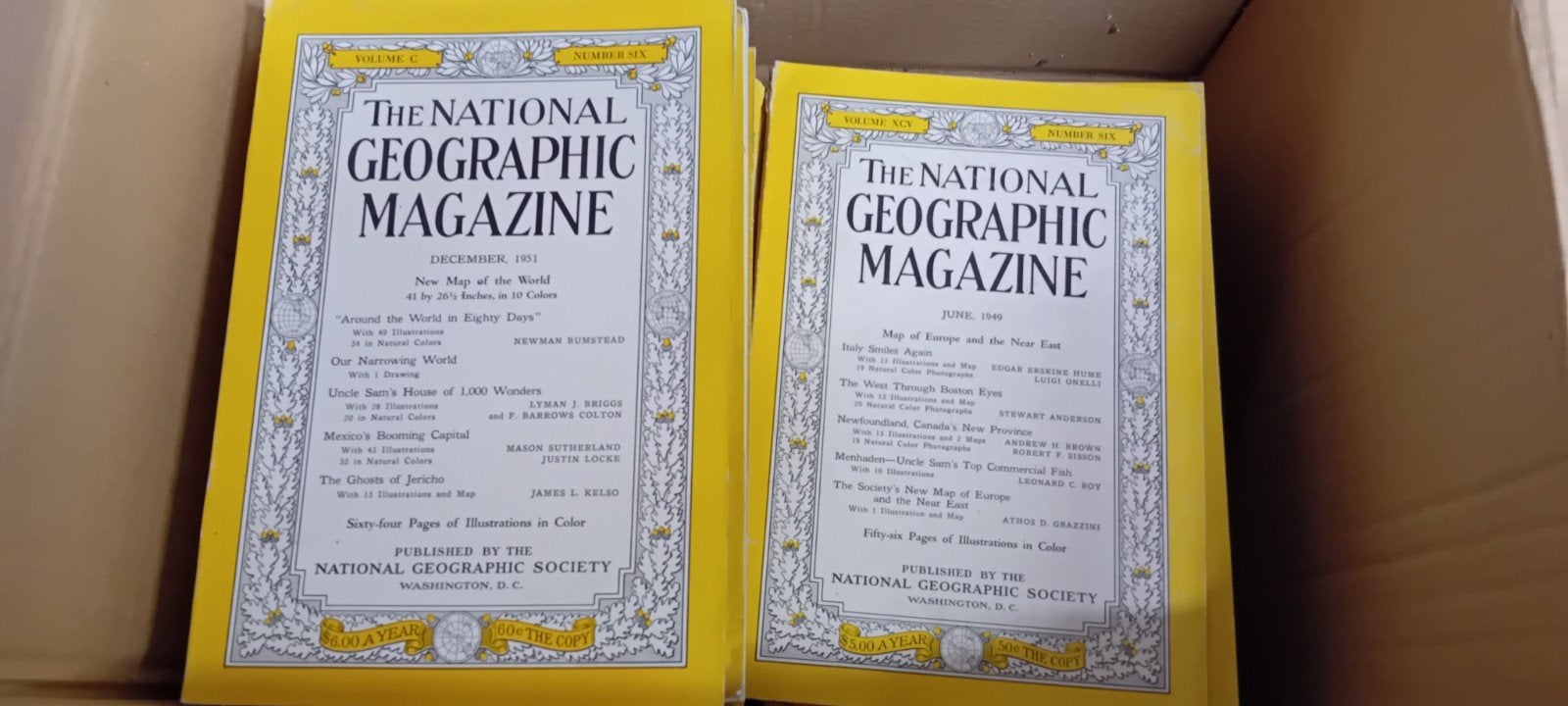National Geographic magazines, Ophalen of Verzenden