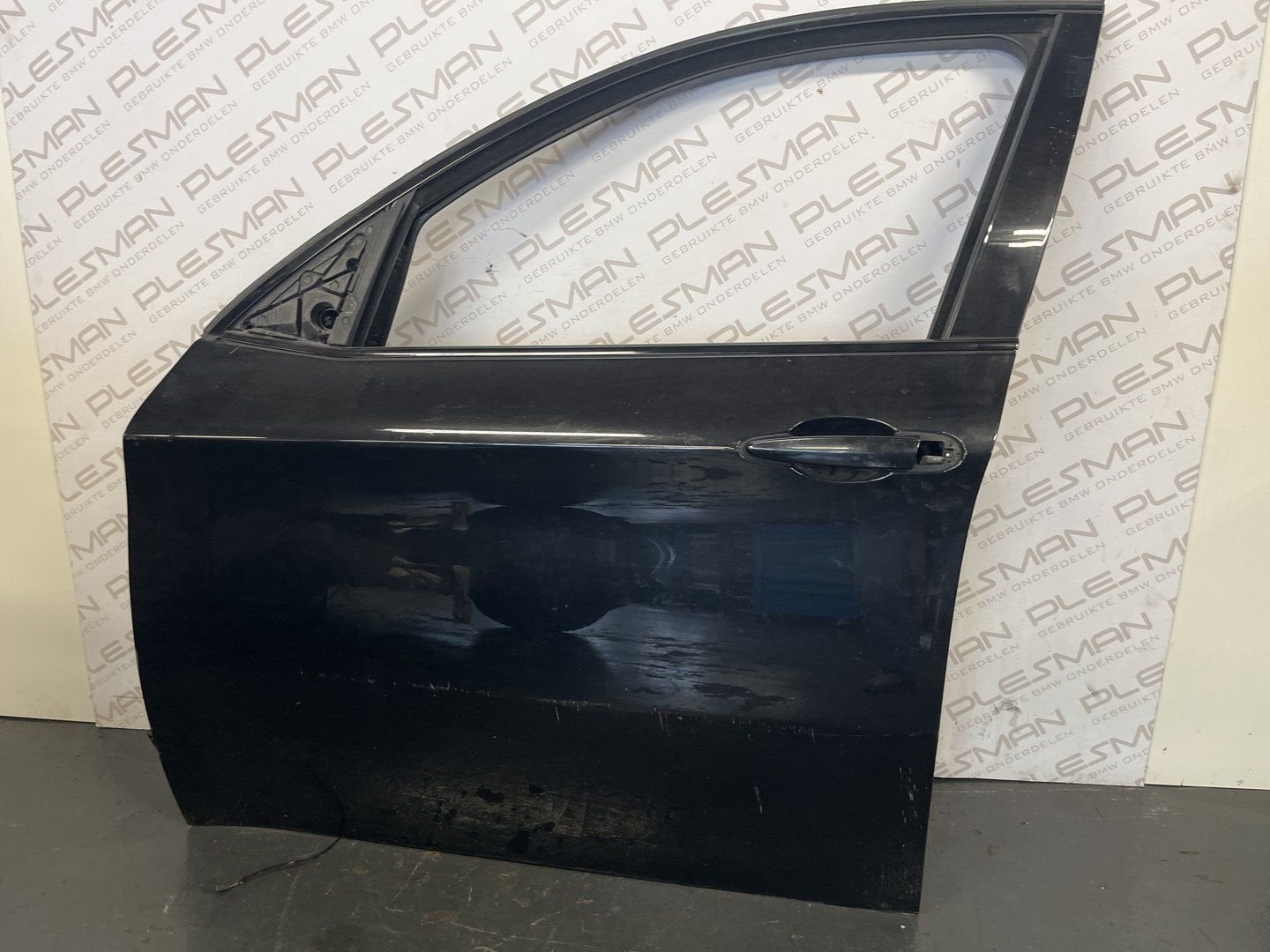 Deur linksvoor zwart BMW X6 E71, Gebruikt, -, Deur, -