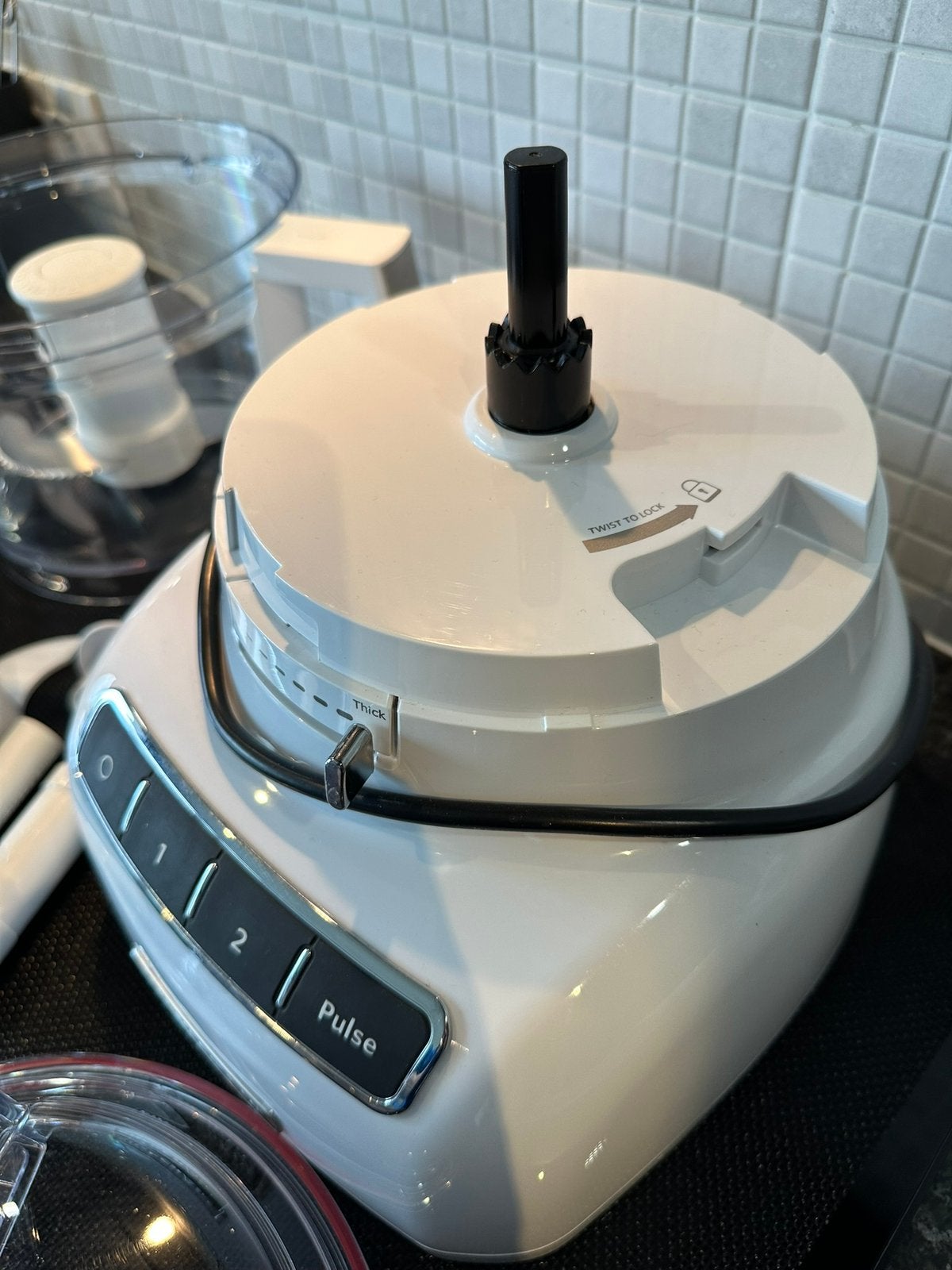 KitchenAid Foodprocessor 5KFP1325, 2 tot 3 liter, Ophalen, Gebruikt, 2 snelheden