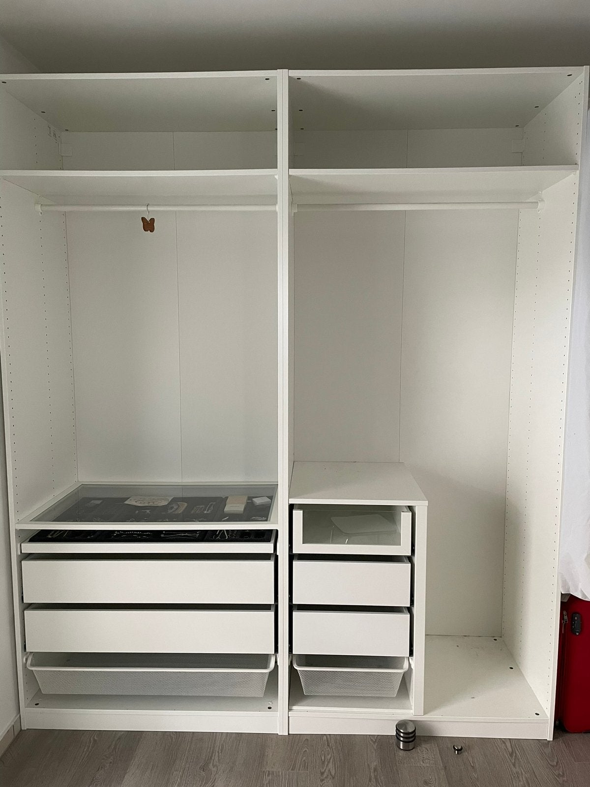 Dressing Pax Ikea hauteur 2m36, 100 à 150 cm, Enlèvement, Utilisé, 200 cm ou plus
