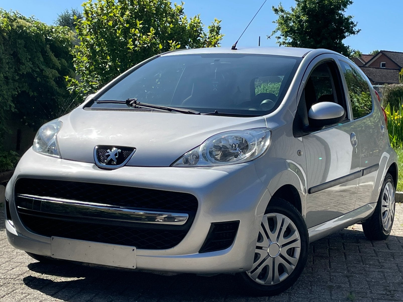 Automatische transmissie/ Euro5/Peugeot 107 1.0 Benzine, Auto's, Euro 5, Stof, Zwart, 5 zetels