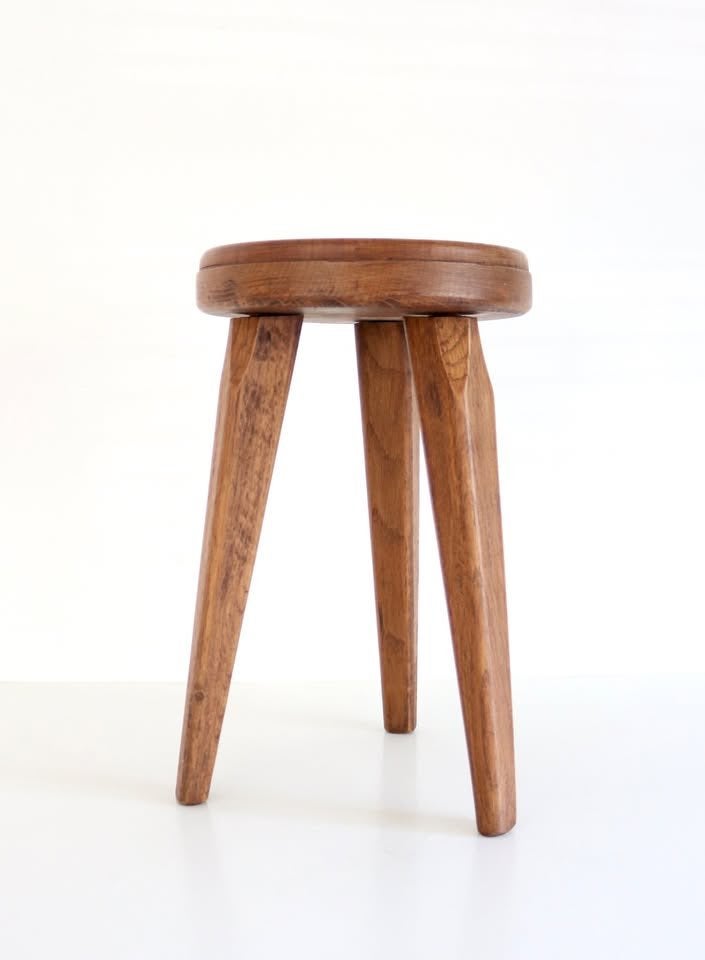 Vintage krukje / Houten plantentafeltje, Antiek en Kunst, Ophalen of Verzenden