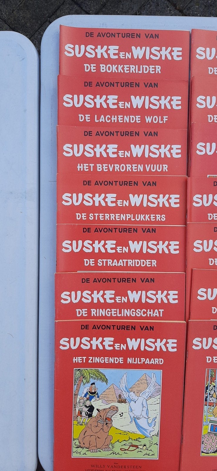 lot van 27 strips Suske en Wiske, Boeken, Meerdere stripboeken, Ophalen of Verzenden, Gelezen, Willy Vandersteen