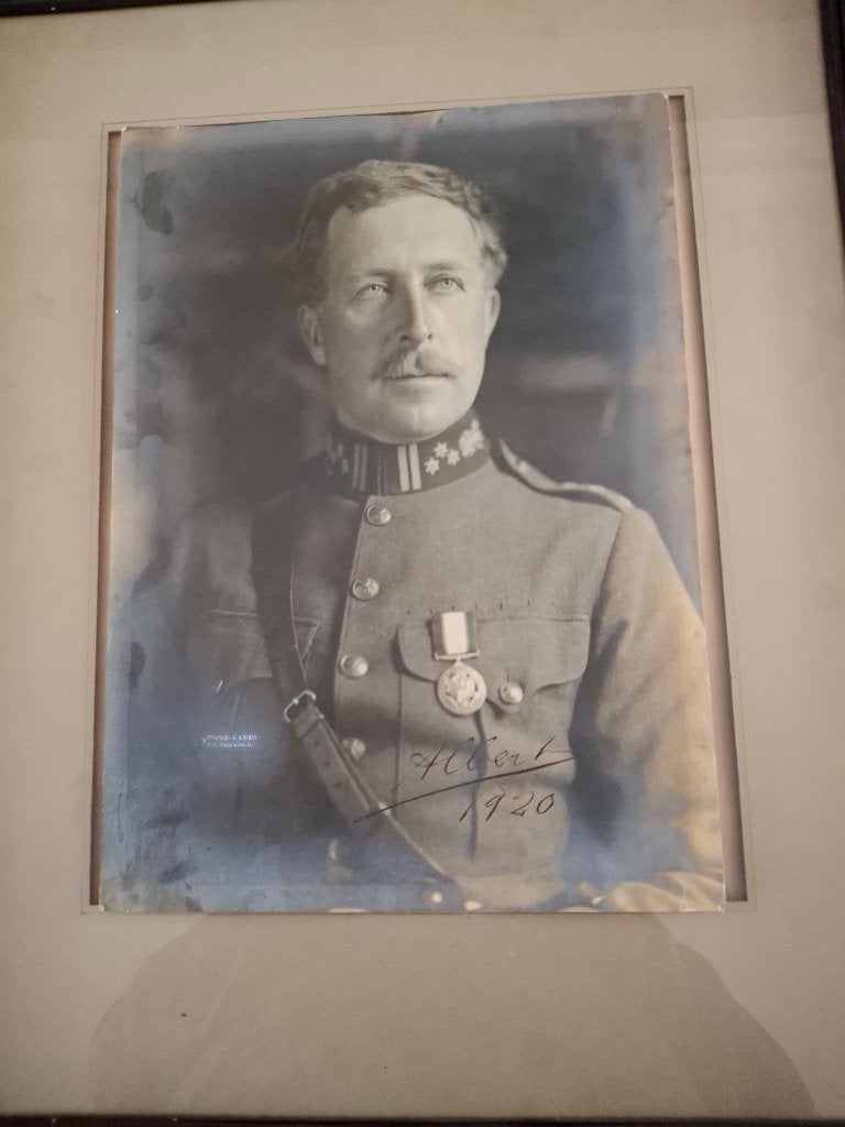 photo Roi Albert Ier, Envoi, Utilisé, Carte, Photo ou Gravure