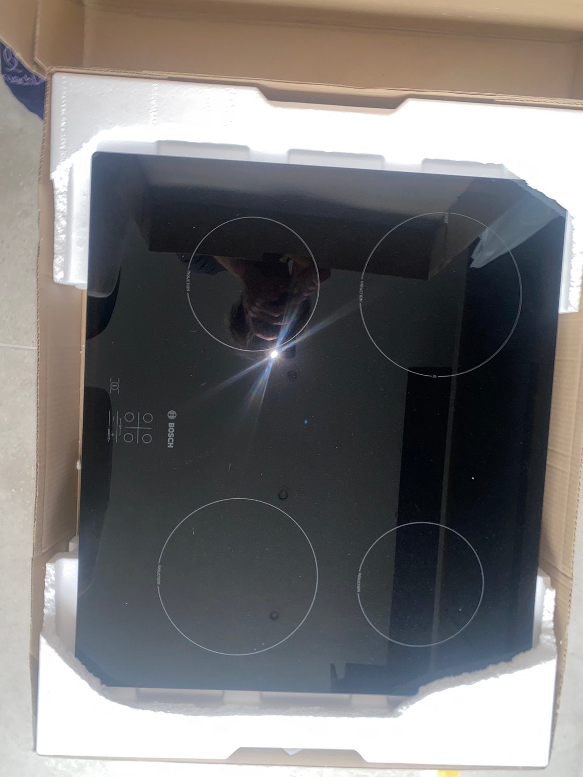 Inductiekookplaat 4 pit bosch error code, Ophalen, Zo goed als nieuw