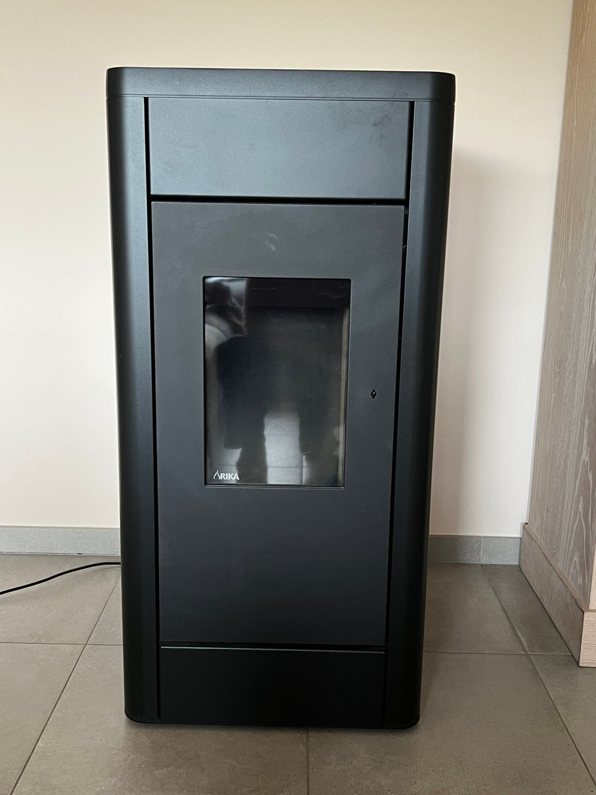 Pelletkachel Rika FILO RAO 8kw, Ophalen, Overige brandstoffen, Zo goed als nieuw, Pelletkachel