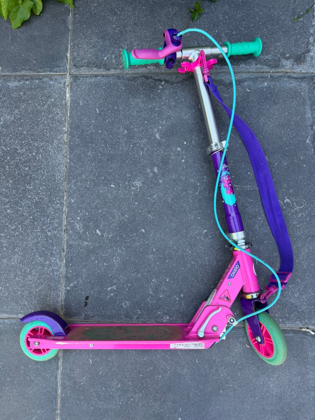 Trottinette avec frein à la main et au pied, Enlèvement, Utilisé, Step simple