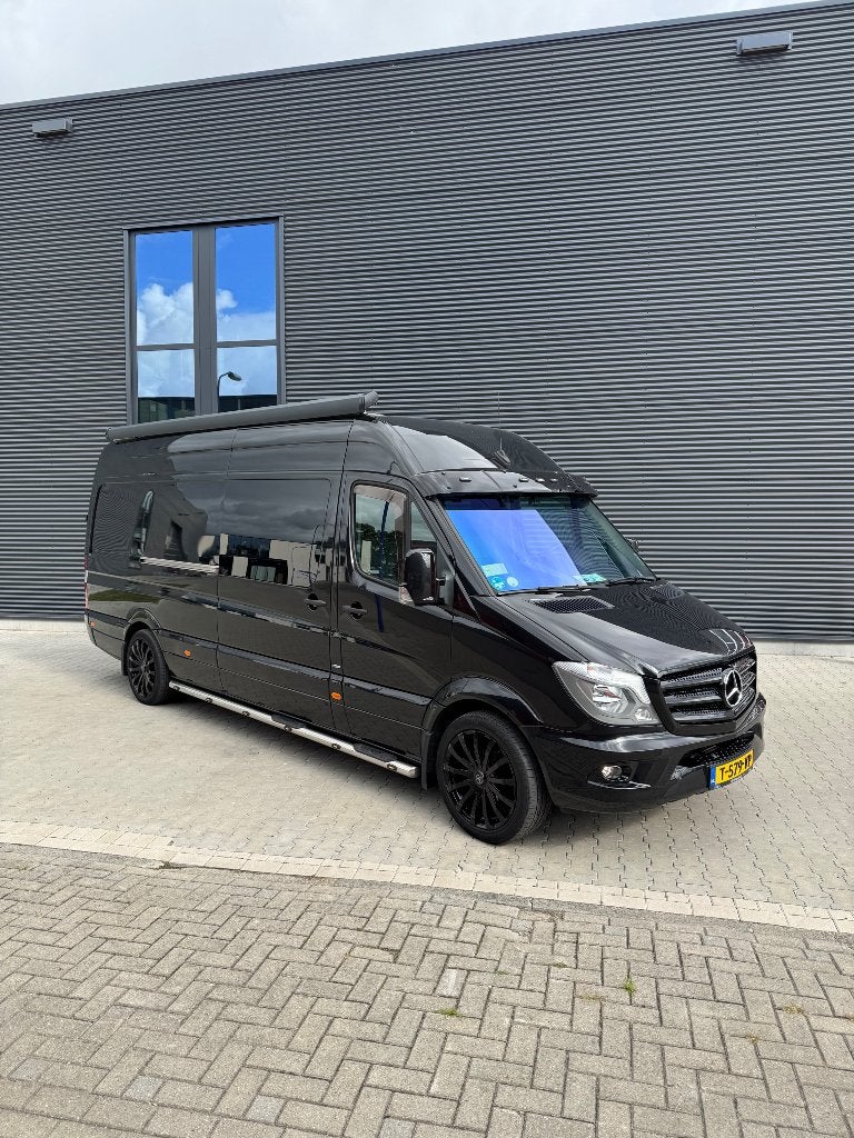 Mercedes-Benz sprinter camper motorsport circuitmotor, Caravans en Kamperen, Automaat, Buscamper of Camperbus, Tot en met 2, Mercedes-Benz