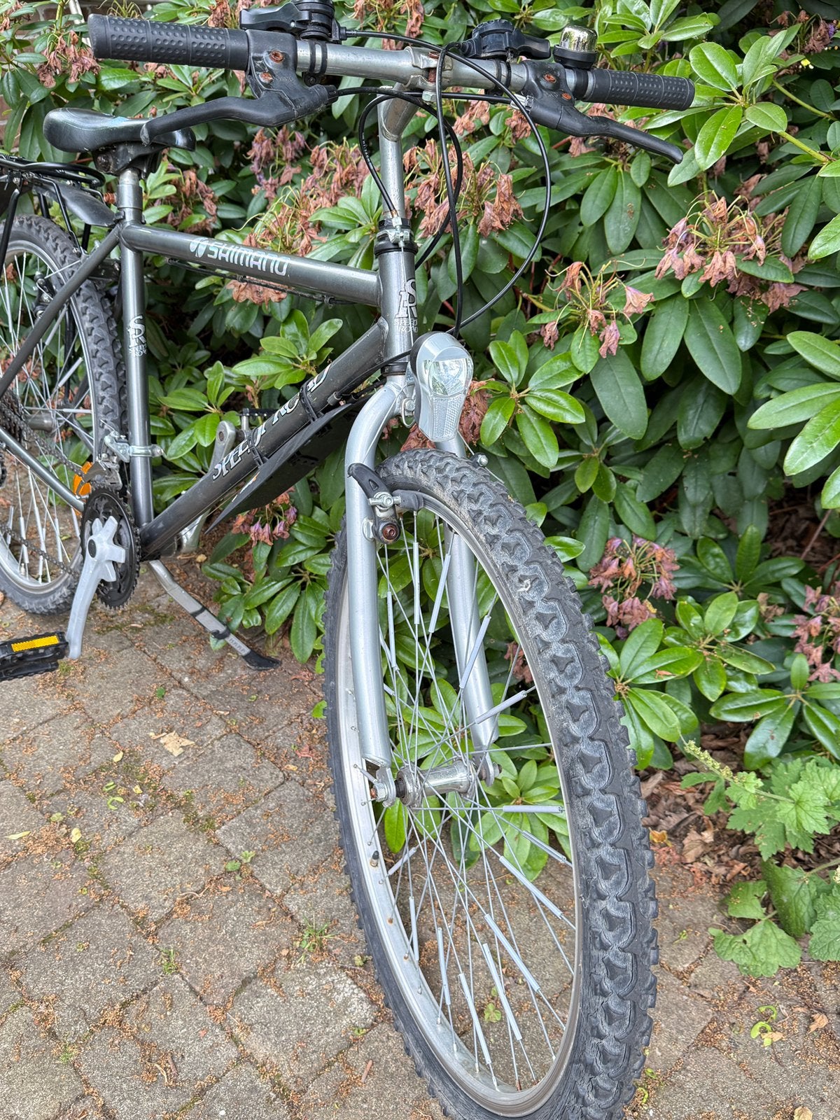 26” Shimano Speedy Road 18 versnellingen 26” banden, Ophalen of Verzenden, Zo goed als nieuw, Velgrem, Overige merken