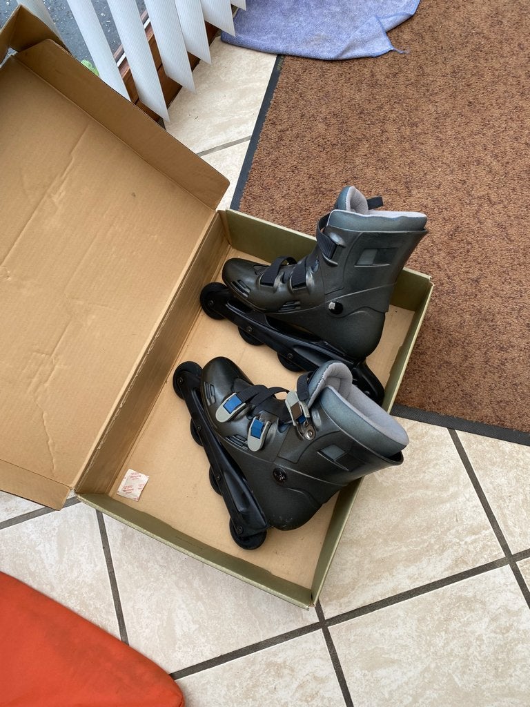 in line skates, Sport en Fitness, Ophalen, K2, Zo goed als nieuw, Inline skates 4 wielen