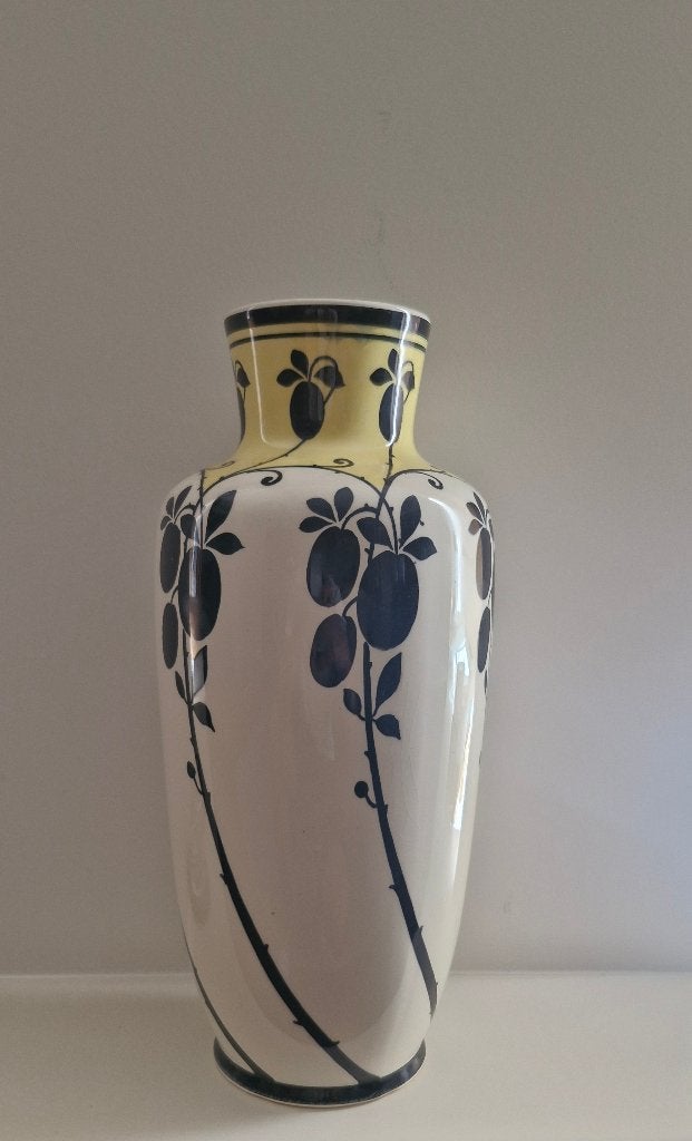 Charles Catteau — Vase en céramique Boch Frères — Art Déco, Enlèvement