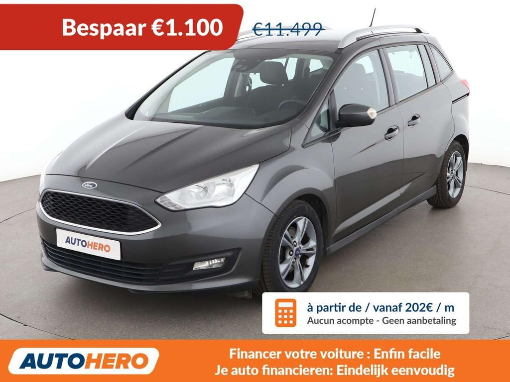 Ford Grand C-Max 1.0 EcoBoost Cool&Connect, Argent ou Gris, Achat, 998 cm³, Boîte manuelle