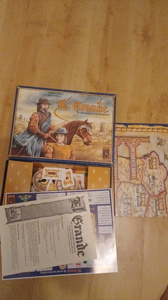 bordspel van 999 games El Grande compleet, Een of twee spelers, Ophalen of Verzenden, Nieuw, 999 games