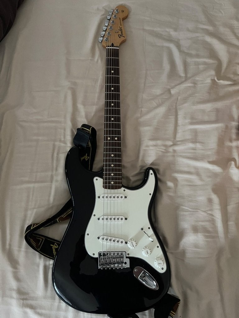 Fender Standard Stratocaster Made in Mexico 2013/2014, Enlèvement, Comme neuf, Fender